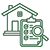 Building inspection icon